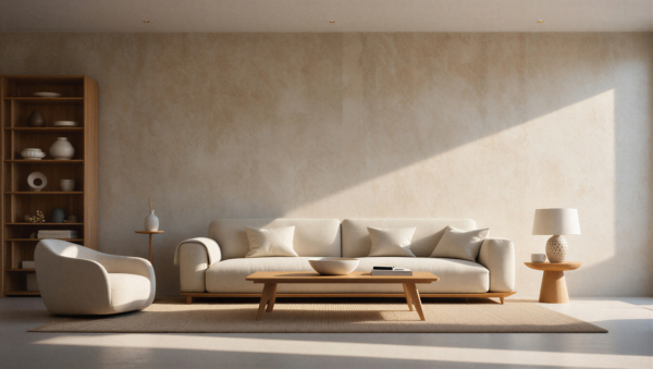 Wohnstil Minimalismus Wohnzimmer