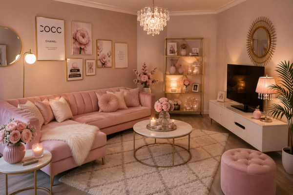 Wohnstil Girly Style