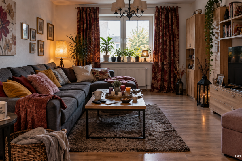Wohnzimmer ungemütlich